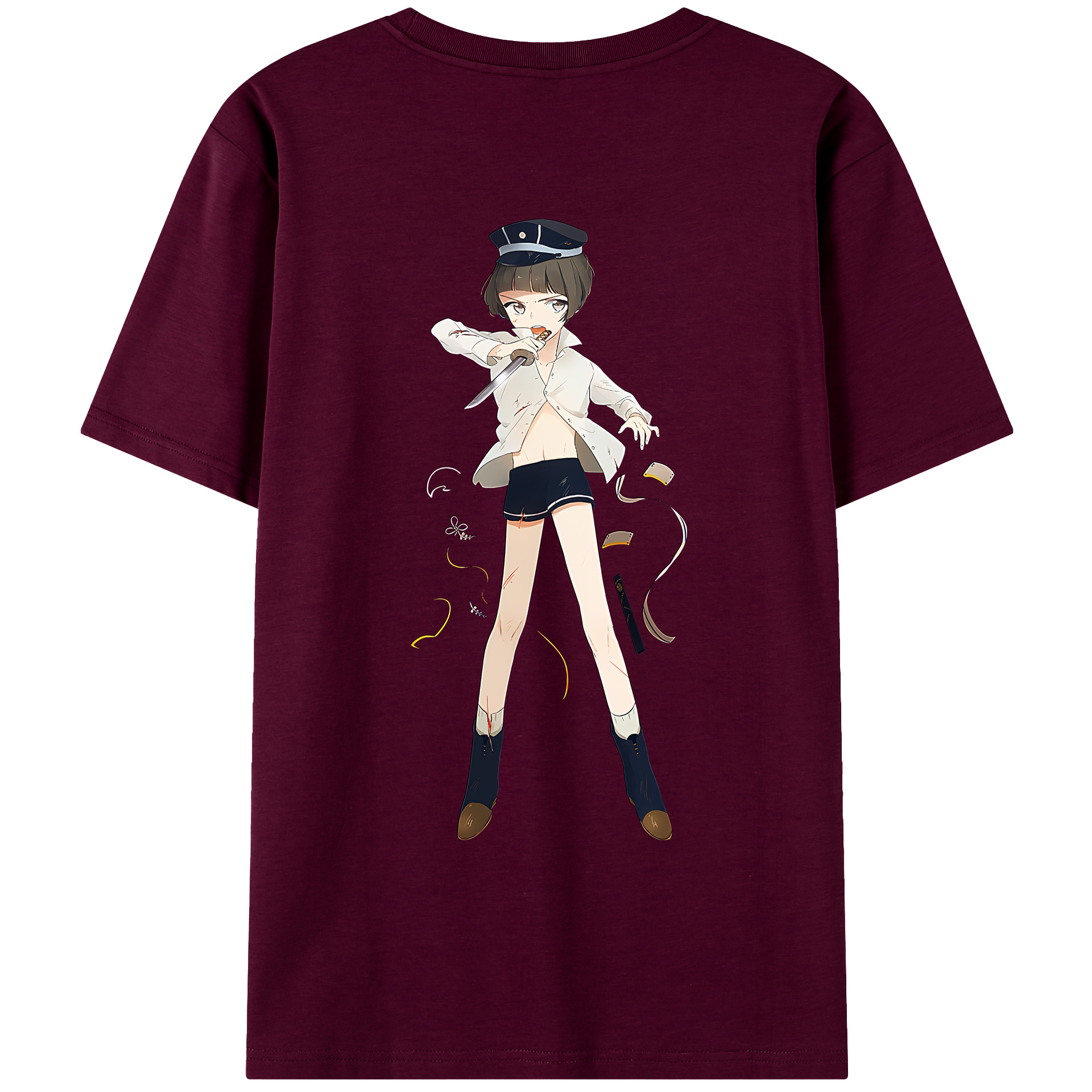 （画像用） 刀剣乱舞 Touken Ranbu レディース半袖Tシャツ(バックプリント)